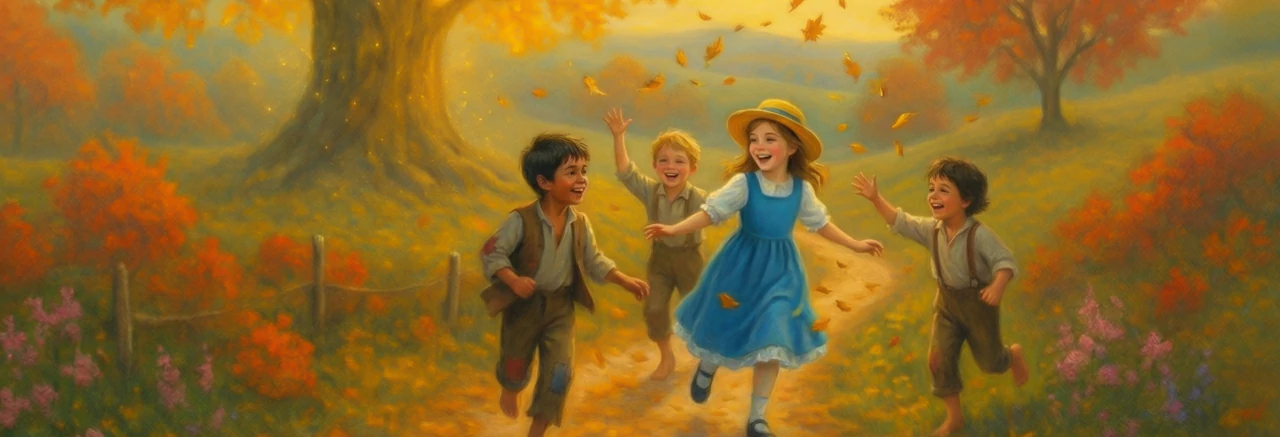 The Little Girl and the Magic Tree